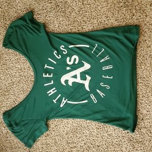 Oakland A's baseball tee